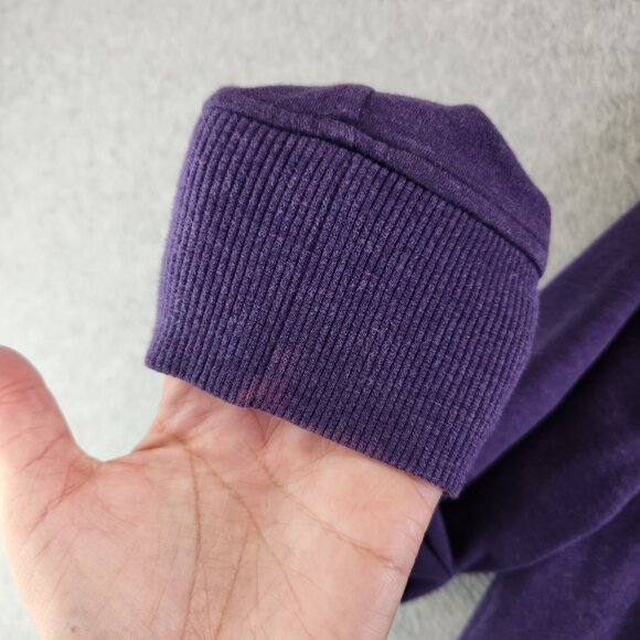 Lululemon Hoodie Womens 6 Purple Pullover Sweatshirt Cowl Neck Athletic Lounge - Picture 4 of 14